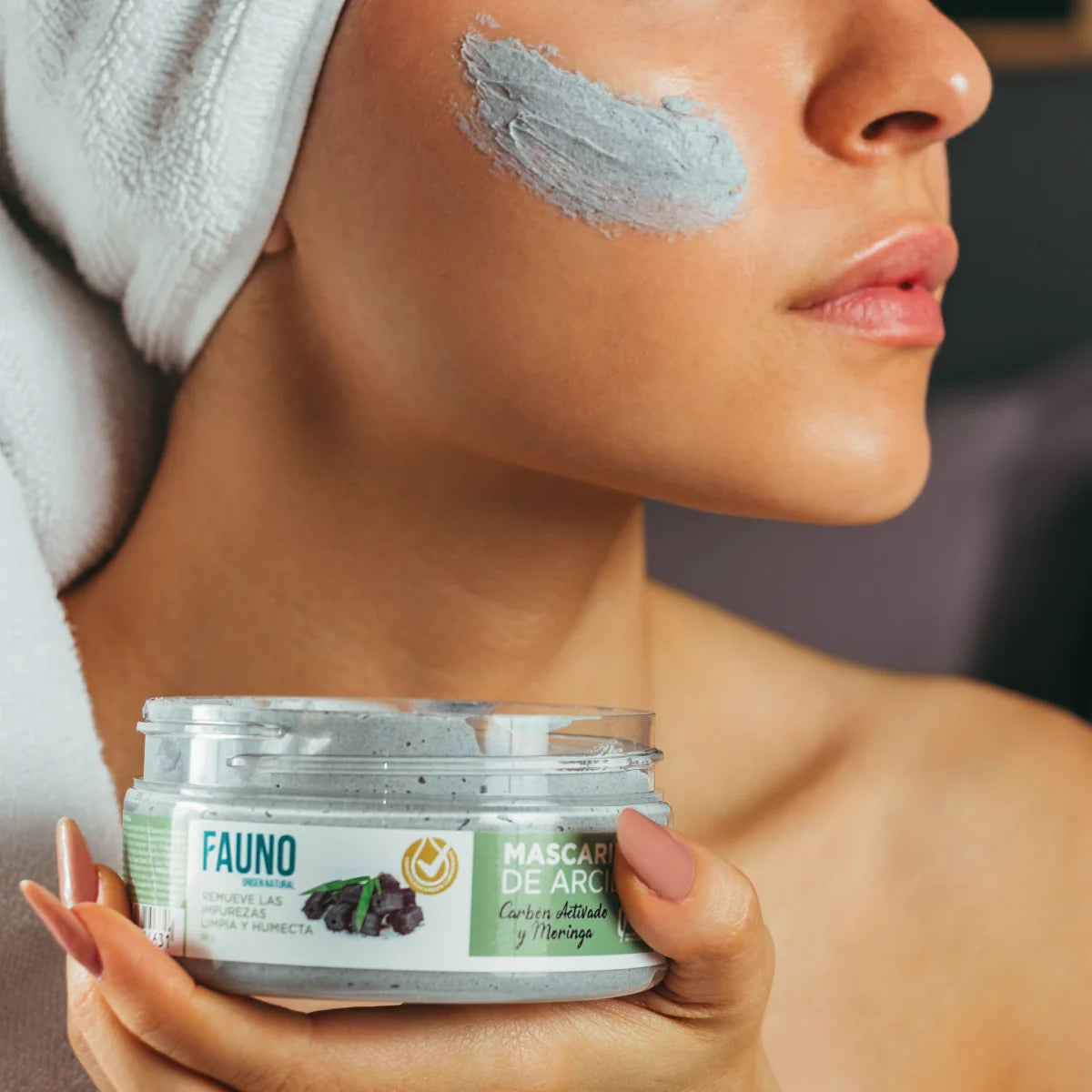 Mascarilla de Arcilla Detox FAUNO 150g