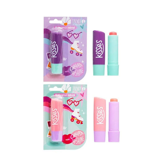 Brillo Lip Balm Kisses – Bálsamo Hidratante Sin Color