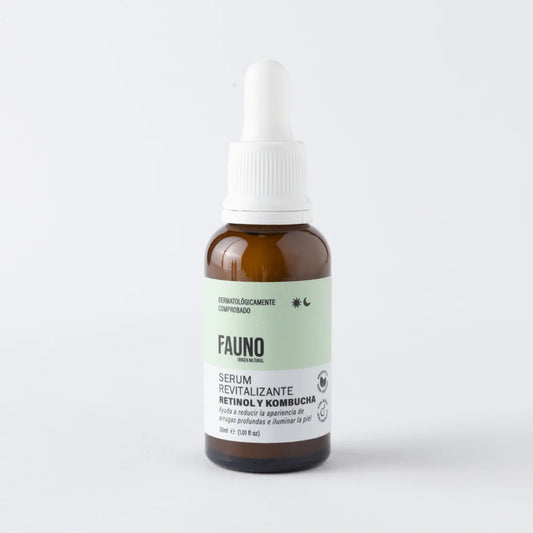 Sérum Revitalizante Retinol y Kombucha FAUNO 30ml