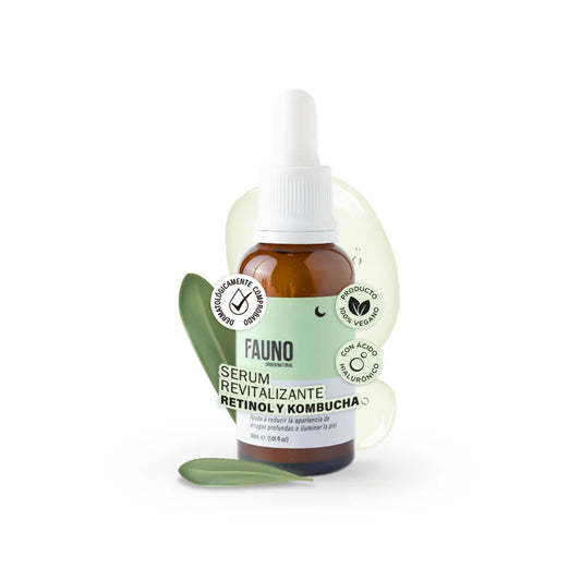 Sérum Revitalizante Retinol y Kombucha FAUNO 30ml