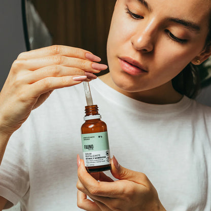 Sérum Revitalizante Retinol y Kombucha FAUNO 30ml