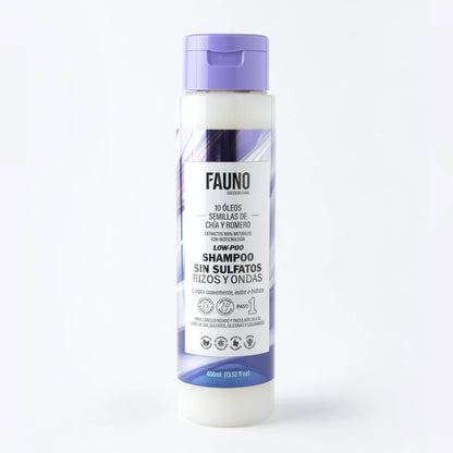 Shampoo Rizos y Ondas FAUNO 400 ml