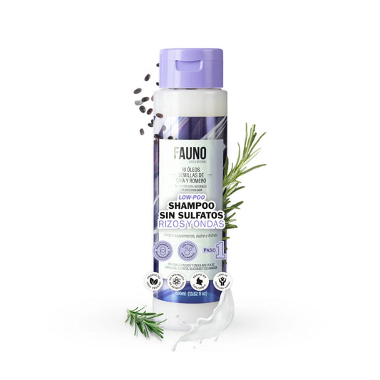 Shampoo Rizos y Ondas FAUNO 400 ml