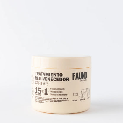 Mascarilla Tratamiento Rejuvenecedor Capilar 15 en 1 FAUNO – 300g